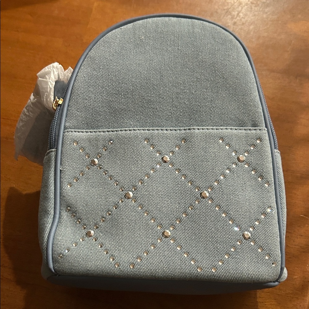 NWT Like Dreams Denim Mini Backpack
